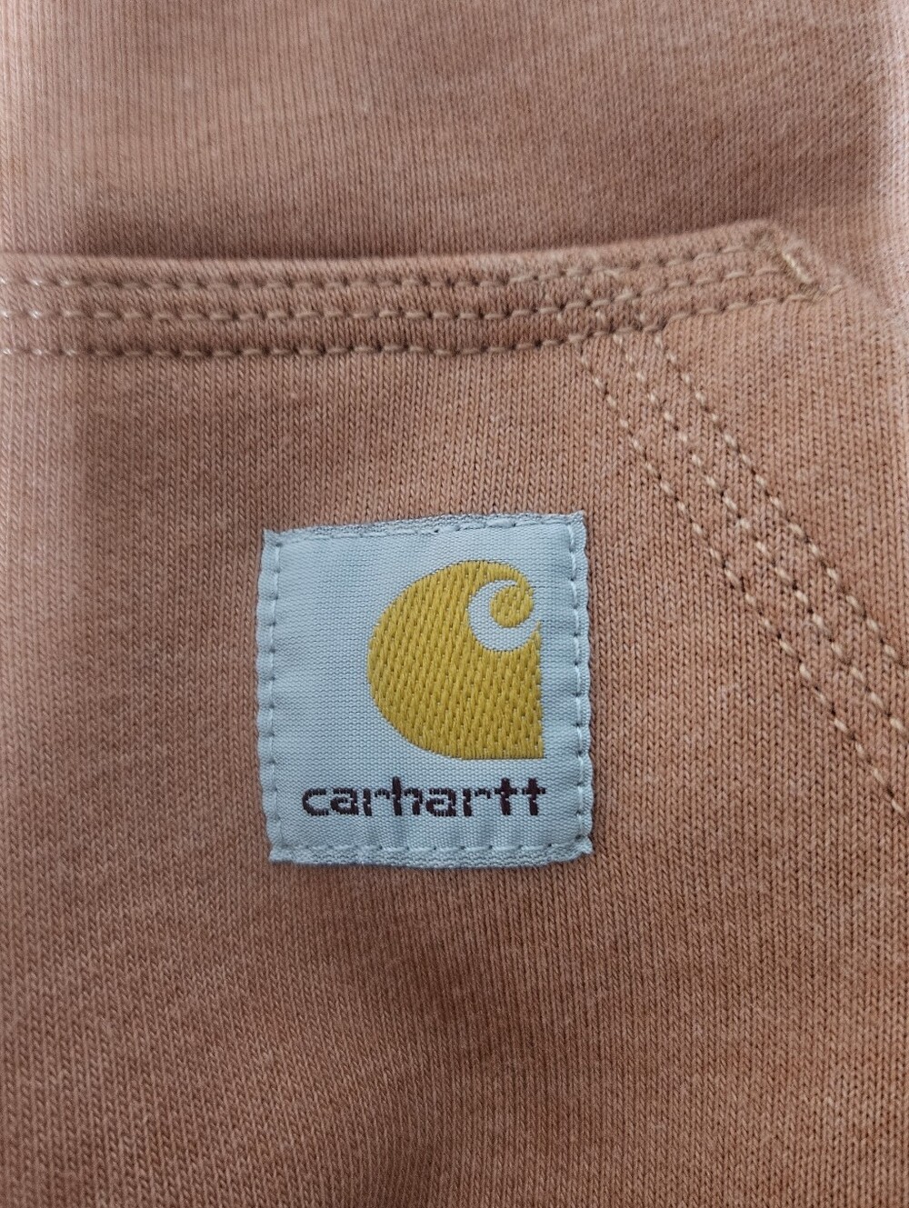 Carhartt Rain Defender Loose Fit Hooded Quarter Zip Sweatshirt Hoodie Medium M - Picture 4 of 7